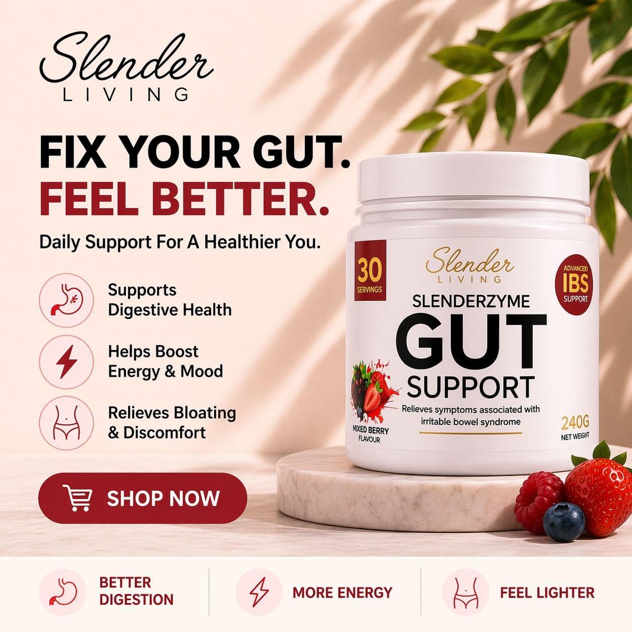 SlenderZyme Gut Support